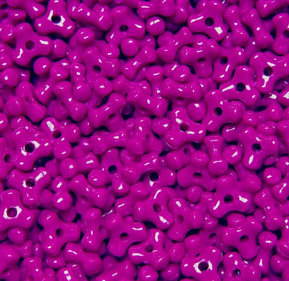 Tri Beads, Easy-to-Use Reusable Jewelry Making Supplies for Art, Craft Decorations & More, 11 mm Bracelet Beads, Crafted in The USA, Neon Yellow, 500 pcs (Pack of 1)