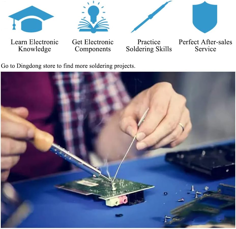 Soldering Practice Kit Projects DIY Toys Electric Magnetic Transmitter Educational Electronics Kit Mini DIY Shooting Game Fun Soldering Project