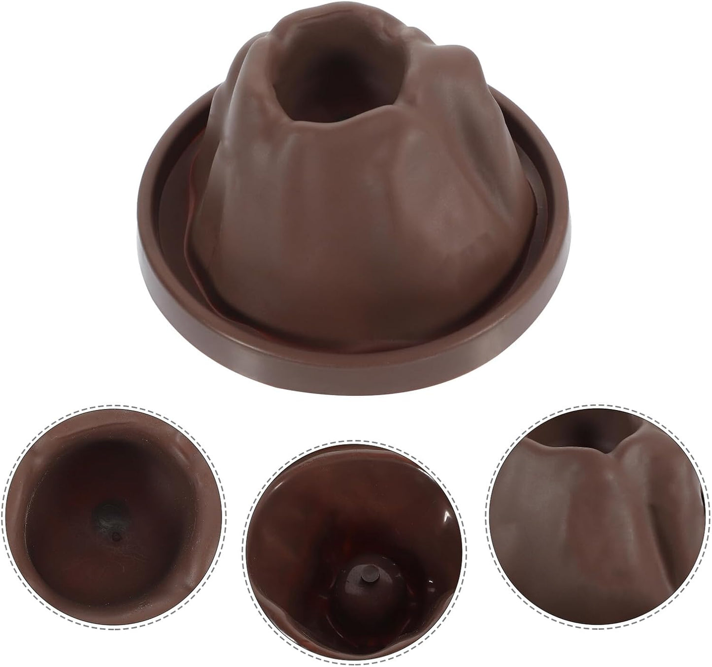6pcs Small Volcano Model Kit Science Project DIY Volcano Building Props for Educational Exploration Safe Eruption Simulation