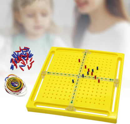 Wood Set Xy Axis Children Math Teaching Tool for Children
