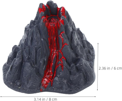 IMIKEYA Volcanic Ornament Set Artificial Volcano Decorations Boys and Girls Educational Toys Volcano Landscape Model Kit
