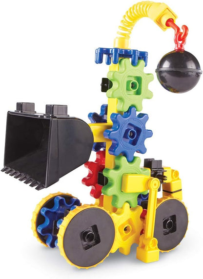 Learning Resources Gears WreckerGears, STEM Activities, Fine Motor Skills, Toddler Explorer Kit, Science and Construction, Boys and Girls Gifts, 47 Pieces, Ages 4 and Up