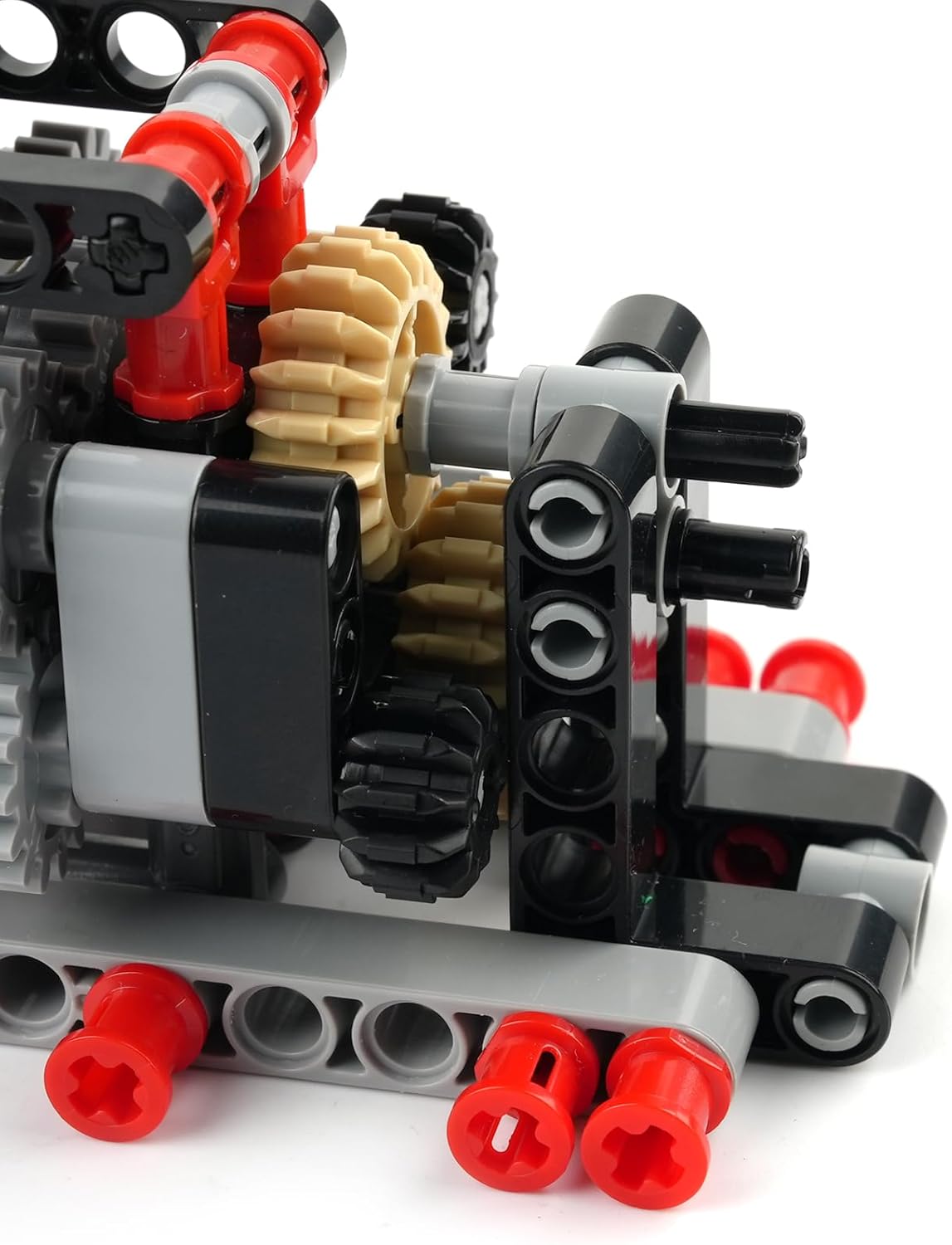 MOC Building Blocks 6 Speed Gearbox Model for Tech Vehicle Gear Shifting/Trendy Ornaments/Gift