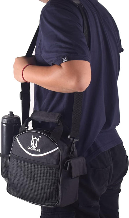 CROWN ME Disc Golf Set with 6 Discs and Mini Disc and Starter Disc Golf Bag