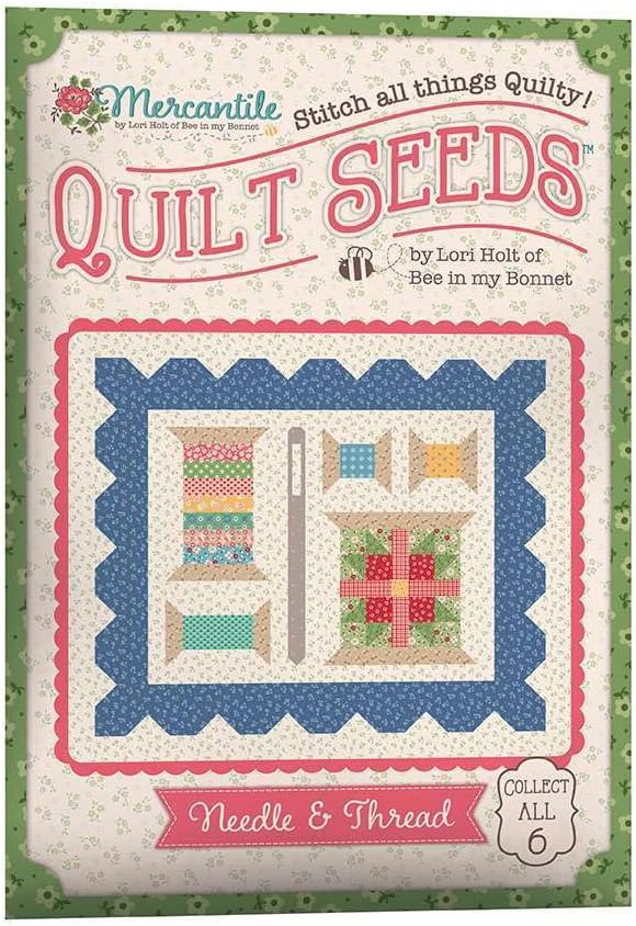 Riley Blake - Mercantile by Lori Holt - Quilt Seeds Block Pattern - Pins & Pincushions