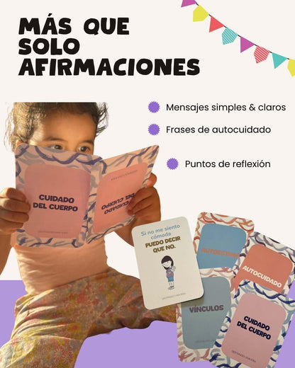 Taking Care of Me Affirmation Cards for Kids (Spanish Version) - 42 Illustrated Flashcards to Teach Body Safety, Self-Esteem – Social Emotional Learning, Daily Affirmations for Kids (Ages 3+)