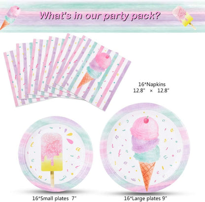 WERNNSAI Science Party Decorations - 48 Pcs Science Plates and Napkins Mad Scientist Birthday Decoration Chemistry Party Plates Set Little Scientist Labratory Favors Serves 16 Guests