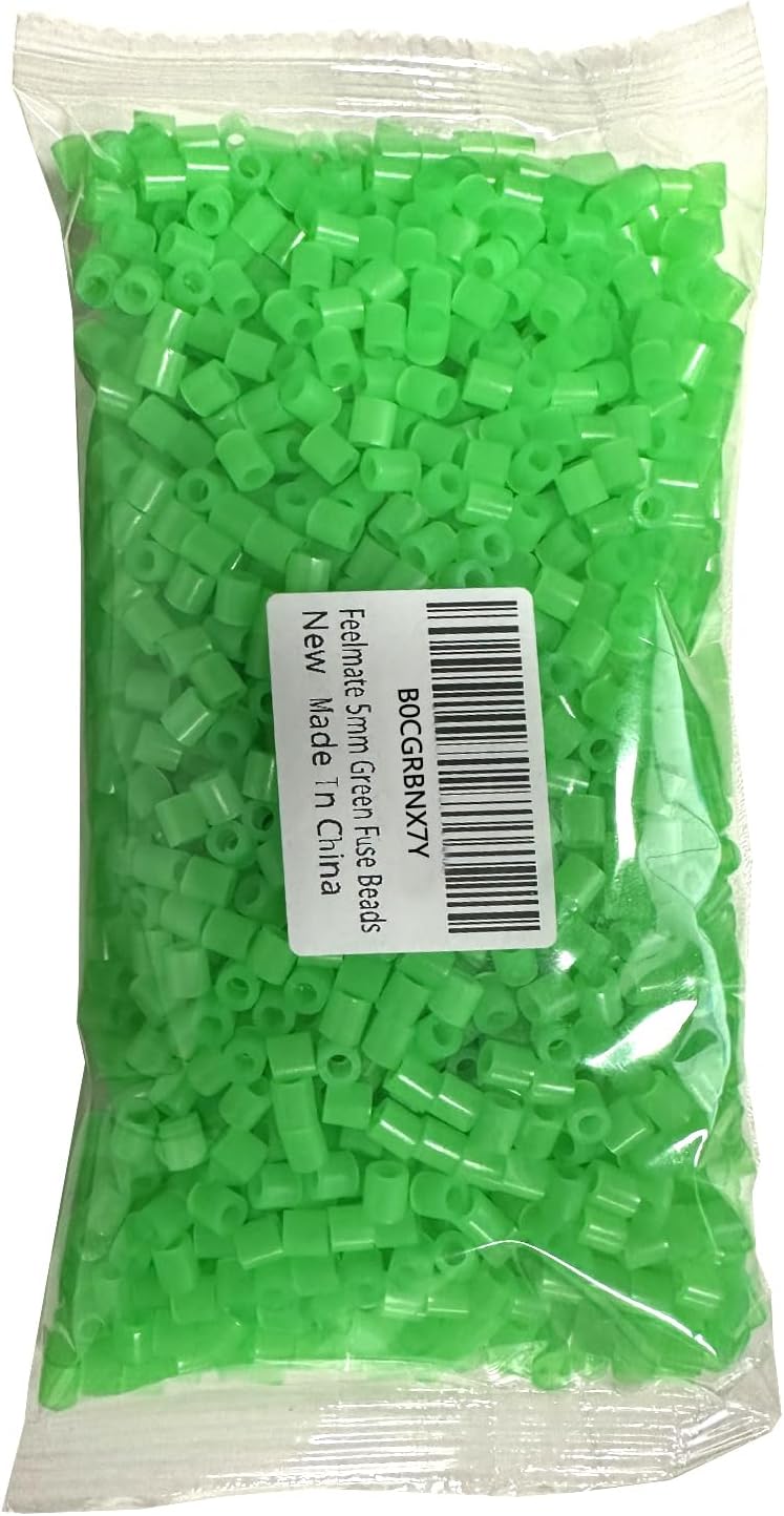Fuse Beads 2,000 pcs 5mm Fuse Beads Kit Iron Beading Ironing Melting Fusion Beads Craft Set
