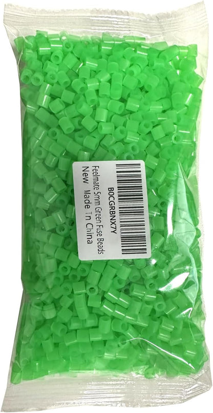 Fuse Beads 2,000 pcs 5mm Fuse Beads Kit Iron Beading Ironing Melting Fusion Beads Craft Set