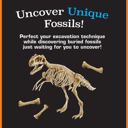 ArtSkills Epic Lab Dinosaur Fossil Digging Kit for Kids, Dinosaur Excavation Dig Kit Dino Toys for Kids Boys and Girls