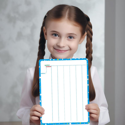10 Pack Dry Erase Math Hundred Board Card Laminated Double Sided Number 1-100 Chart Easy to Write Consecutive Number Counting Chart for Students Math Manipulatives