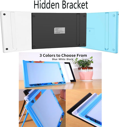 Light Box for Tracing A4,Drawing Pad Dimmable Brightness Indoor or Outdoor for Artists,Drawing,Sketching,Animation and X-ray Viewing (Black)