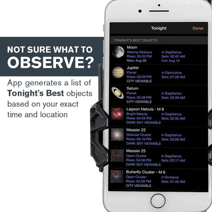 Celestron StarSense Explorer LT 114AZ App-Enabled Telescope – 114mm Newtonian Reflector with Smartphone Dock & StarSense App – iPhone & Android Compatible – Easy-to-Use for Beginners