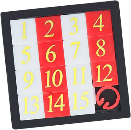 harayaa Number Sliding Puzzle, Tangram Jigsaw Intelligence Portable Iq Game