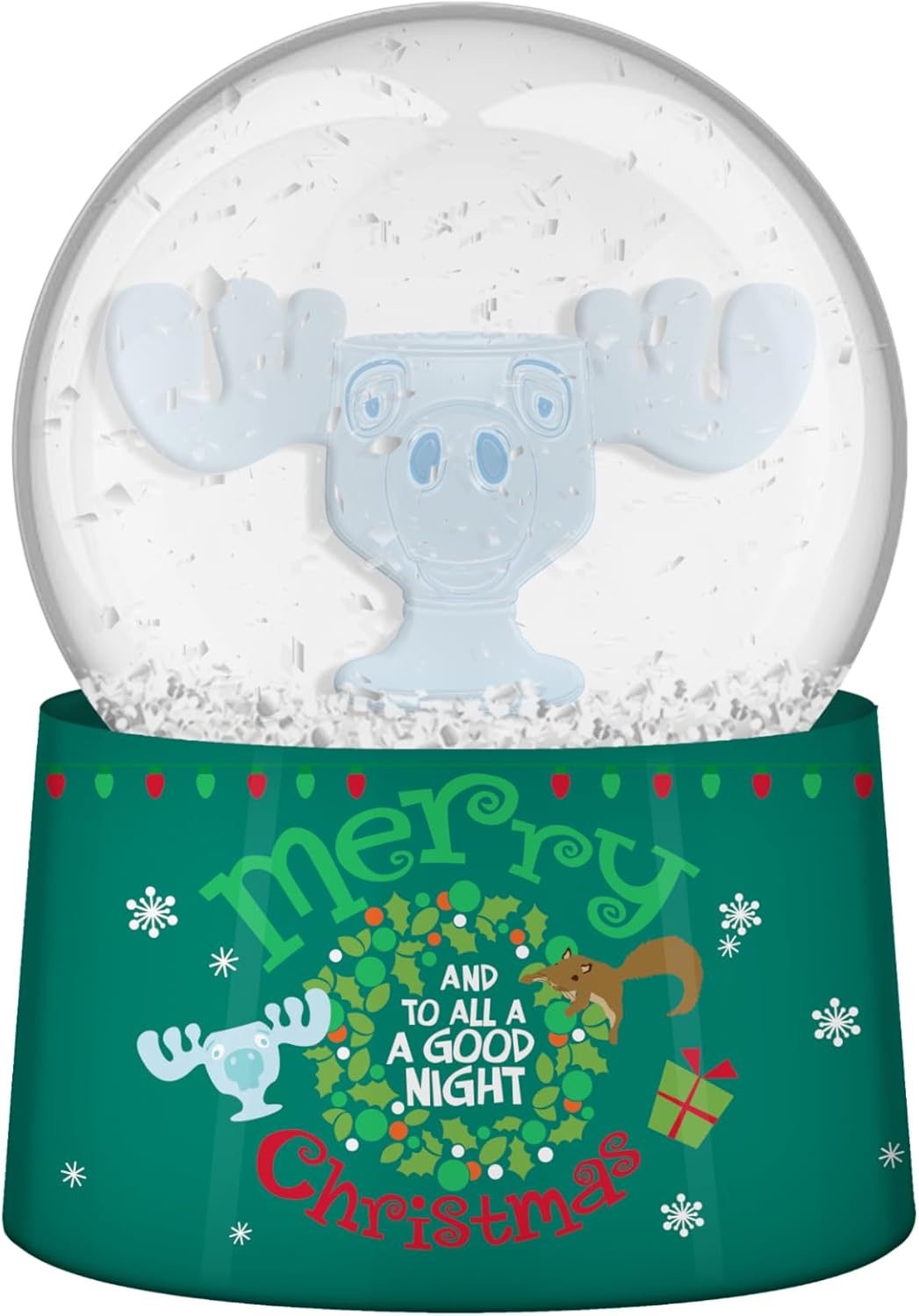 Silver Buffalo Disney Mickey and Friends Mini Light Up Snow Globe│Minnie Mouse│3.8 Inches Tall, 45mm (Small)