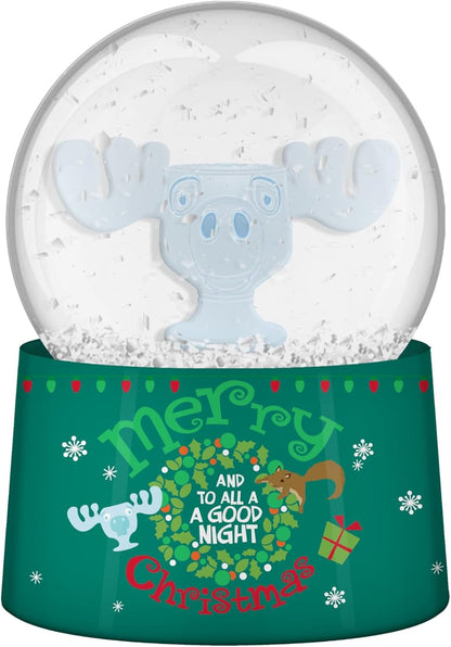 Silver Buffalo Disney Mickey and Friends Mini Light Up Snow Globe│Minnie Mouse│3.8 Inches Tall, 45mm (Small)