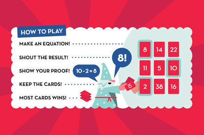 Proof! Math Game - The Fast Paced Game of Mental Math Magic - Teachers’ Choice Award Winning Educational Fun, Ages 9+