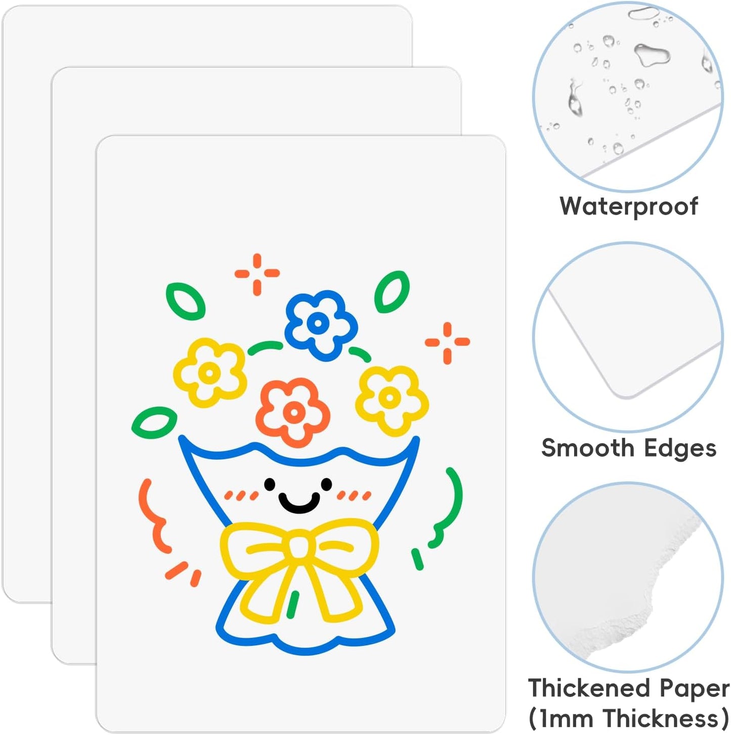 30 Packs Number Line Dry Erase Boards Cards, Double-Sided Writable & Erasable, 0-10 on One Side and 0-20 on the Other Side, Math Learning White Board Tool for Students, Classroom and Home (12” x 4”)