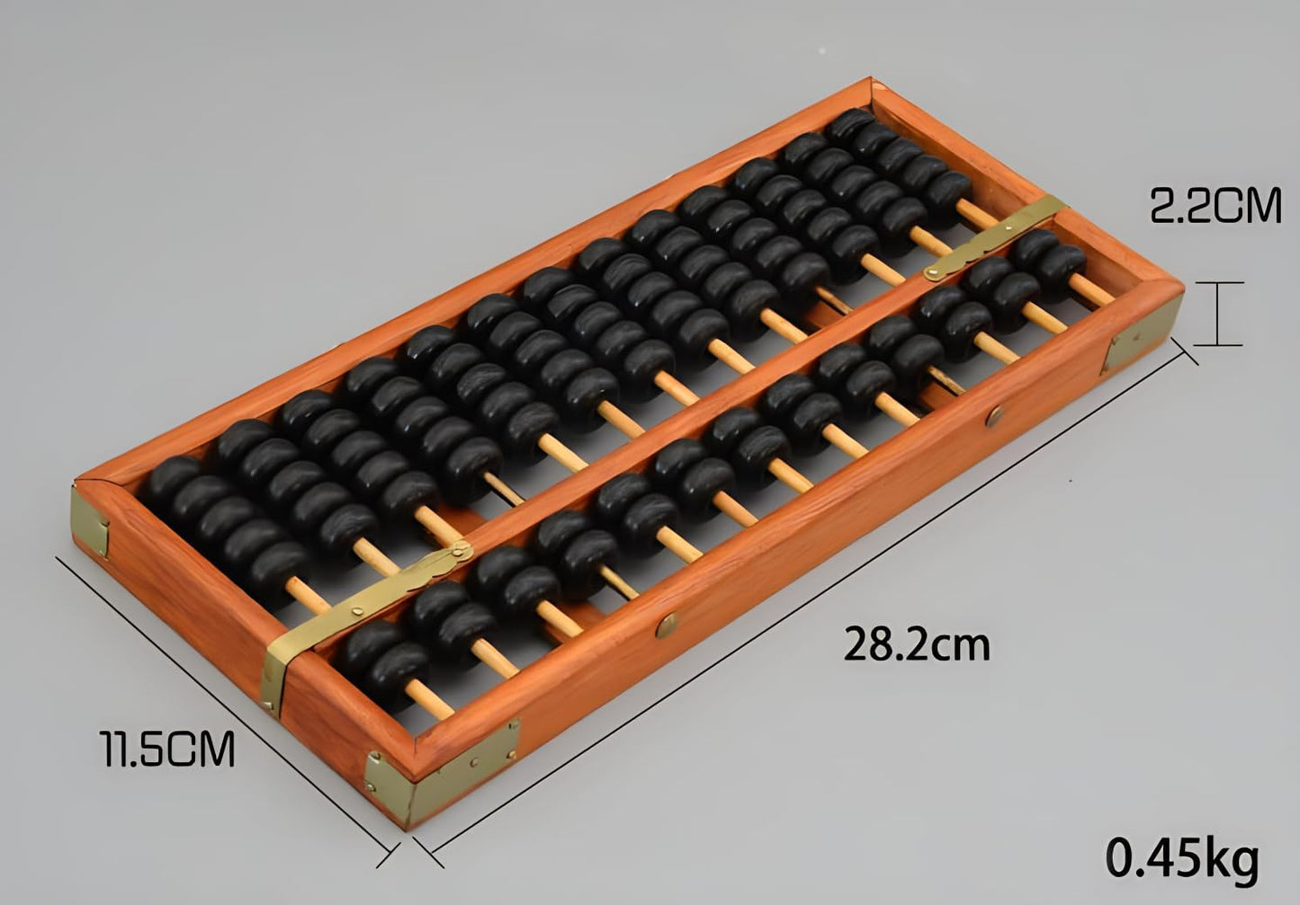 MAGIKON Vintage-Style Chinese Wooden Abacus, Chinese Lucky Calculator