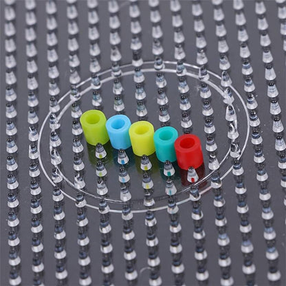 4800pcs Fuse Beads Kit for Kids Crafts, 48 Colors 5mm Melting Beads Set Including Pegboards, Ironing Paper, Tweezers, Birthday and Christmas Gift