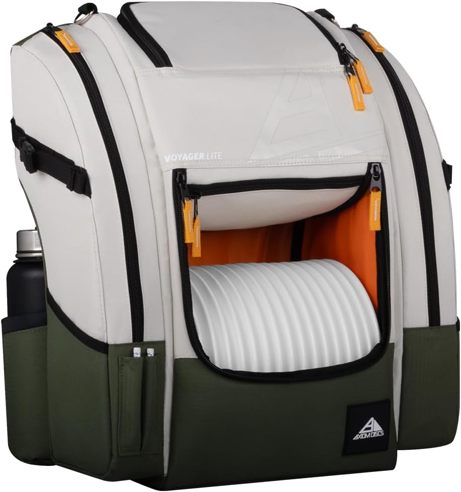 Axiom Discs Voyager Lite Backpack Disc Golf Bag (Choose Your Favorite Color)
