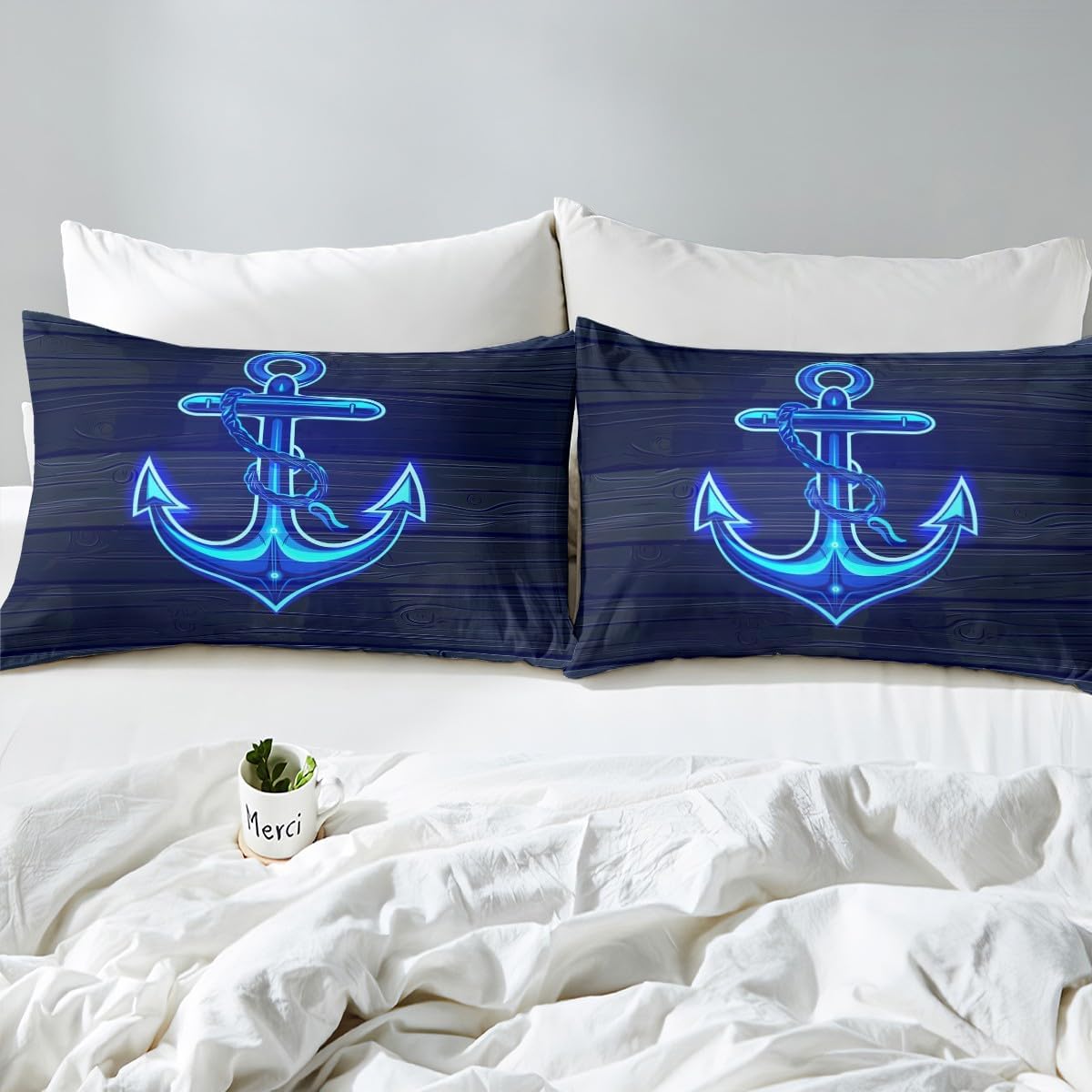 Feelyou Drum Kit Bed Sheets Musical Instruments Fitted Sheet for Kids Boys Teens Classical Rock Music Bedding Set Vinyl Record Sheets Set Bedroom Collection 2Pcs Twin Size,No Flat Sheet