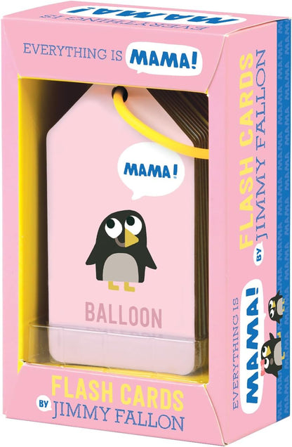 Jimmy Fallon Everything is Mama Flash Cards