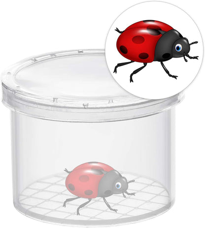 Coopay 20 Pcs Bug Jars Critter Insect Cage Magnifying Insect Box Bug Magnifier Container Catcher Cage, Science Nature Exploration Tools