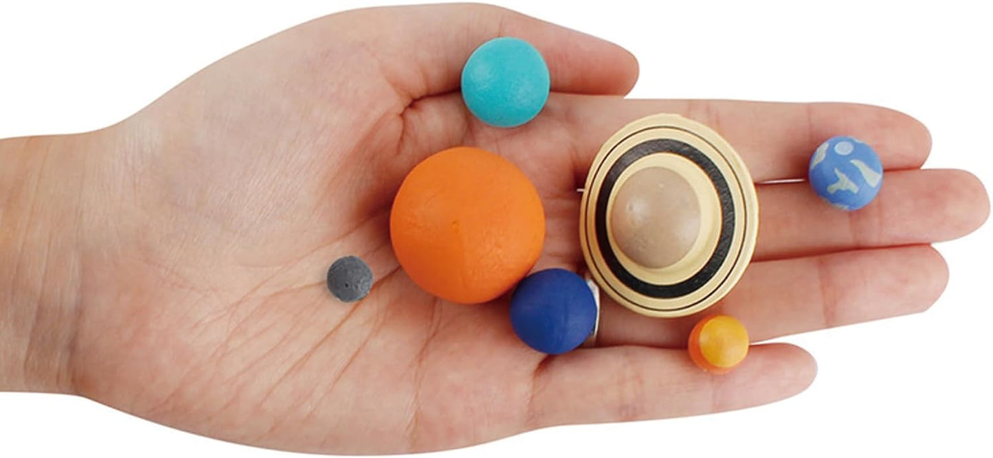 9 Piece Universe Planet Solar System Model Nine Planets Model Solar System Planet Figure Cake Topper Decoration Collection Figure for Astronomy Enthusiast