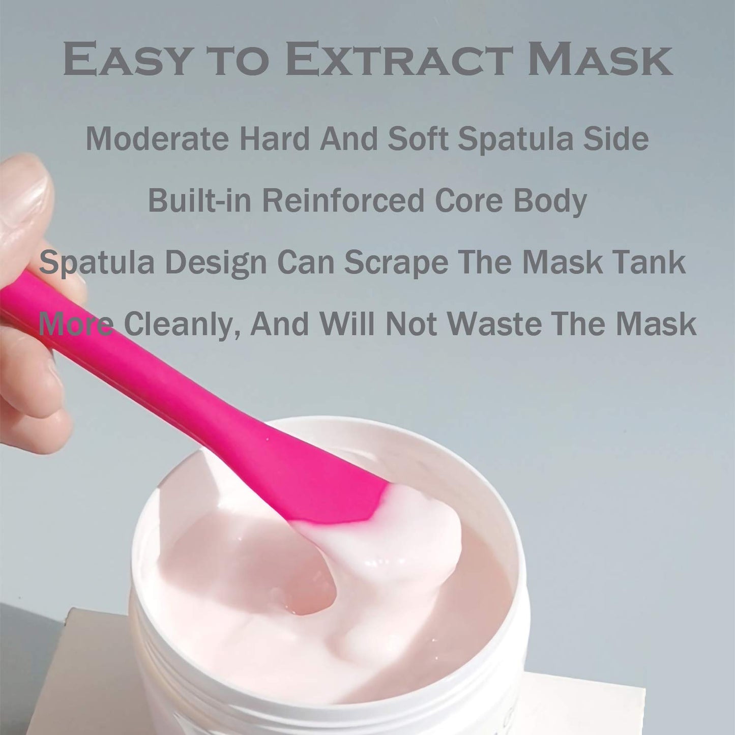 RamPula Silicone Face Mask Brush, Face Scrubber for Gentle Exfoliating & Hairless Moisturizers Applicator Tools for Apply Mud, Clay, Charcoal Mixed Mask, Cream, Lotion