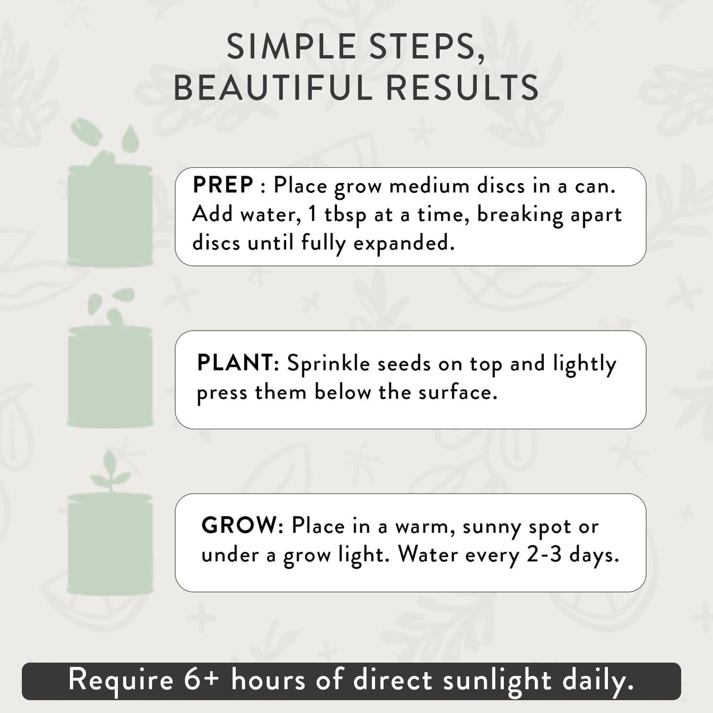 Modern Sprout Complimentary Color Grow Kits (Pack of 4) - Gift for Plant Lovers - Seed Starter Kit - Includes Organic Strawberry Tomato Sunflower & Cactus Seeds - Gardening Gifts that Grows with Love
