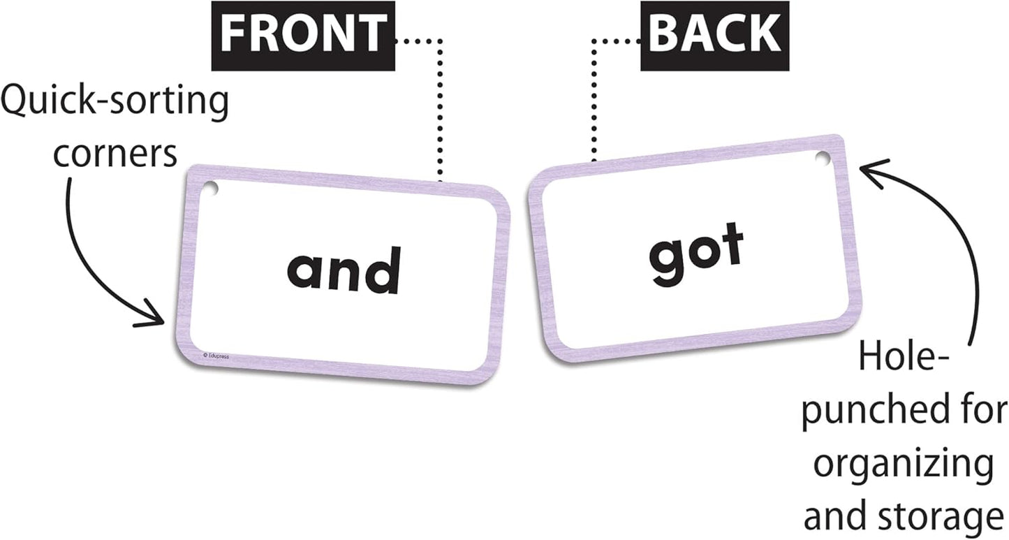 Teacher Created Resources Sight Words Flash Cards - 3 Letter Words (EP62039)