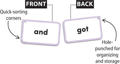 Teacher Created Resources Sight Words Flash Cards - 3 Letter Words (EP62039)