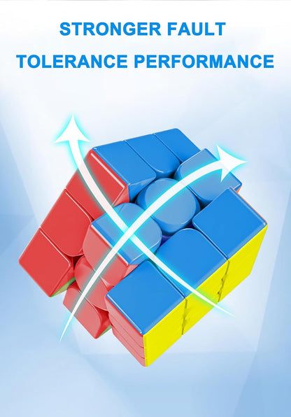 CFMOUR 20 Pack 3x3 Speed Cube Set - Stickerless Magic Cubes Bundle 3x3x3- Fast Turning Birthday Party Easter Valentines Day Gifts Puzzle Game Brain Toy for Kids and Adult