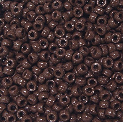 JOLLY STORE Crafts - Mini Pony Beads, Easy-to-Use Reusable Jewelry-Making/Bracelet Beads for Art, Craft Decorations & More, 6.5 x 4mm Beads, Crafted in The USA, Opaque Grey, 1000 pcs (Pack of 1)
