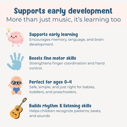 I Discover Folk Music – Sound Book for Babies & Toddlers | 6 Real American Folk Songs | Interactive Board Book with Music | Ages 0-4 | Pirouette Kids