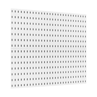 VEVOR Pegboard Combination Kit, 11" x 11" Plastic Pegboard, 4 Panels, Peg Board Wall Organizer Kit with Accessories, for Garage Tool Storage Kitchen Living Room Craft Room Office Bathroom Home, White