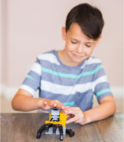 4M: KidzRobotix - Motorized Robot Hand - DIY Building Science Kit, Programmable Drum, Lever-Based Fingers, Precision Gear System, STEM Toy, Kids 8+