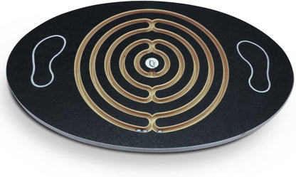 Challenge & Fun Labyrinth Balance Board, Sprint! With In-Line Marbles