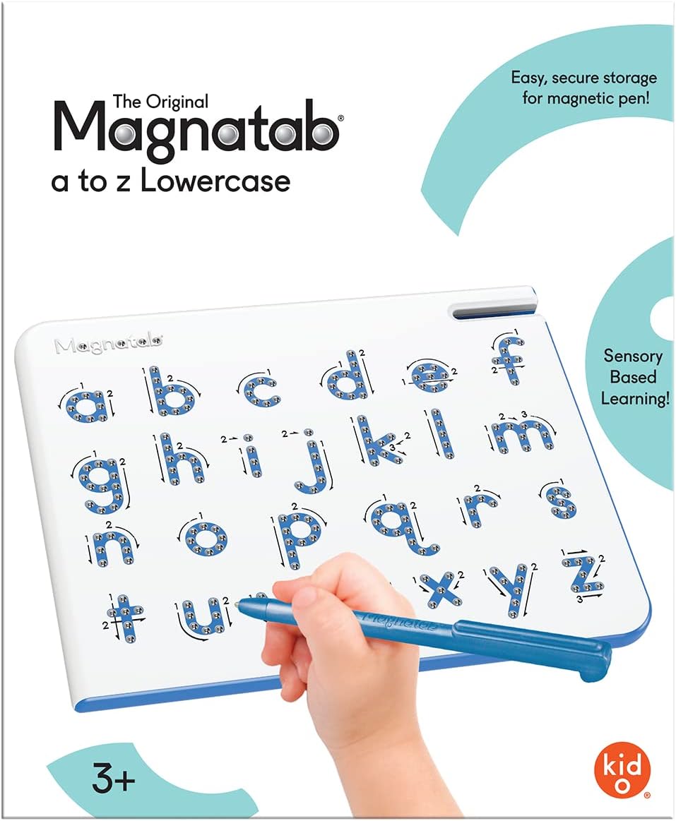 Magnatab A to Z Lowercase Activity for Fun and Learning -- Sensory Activity -- Ages 3+