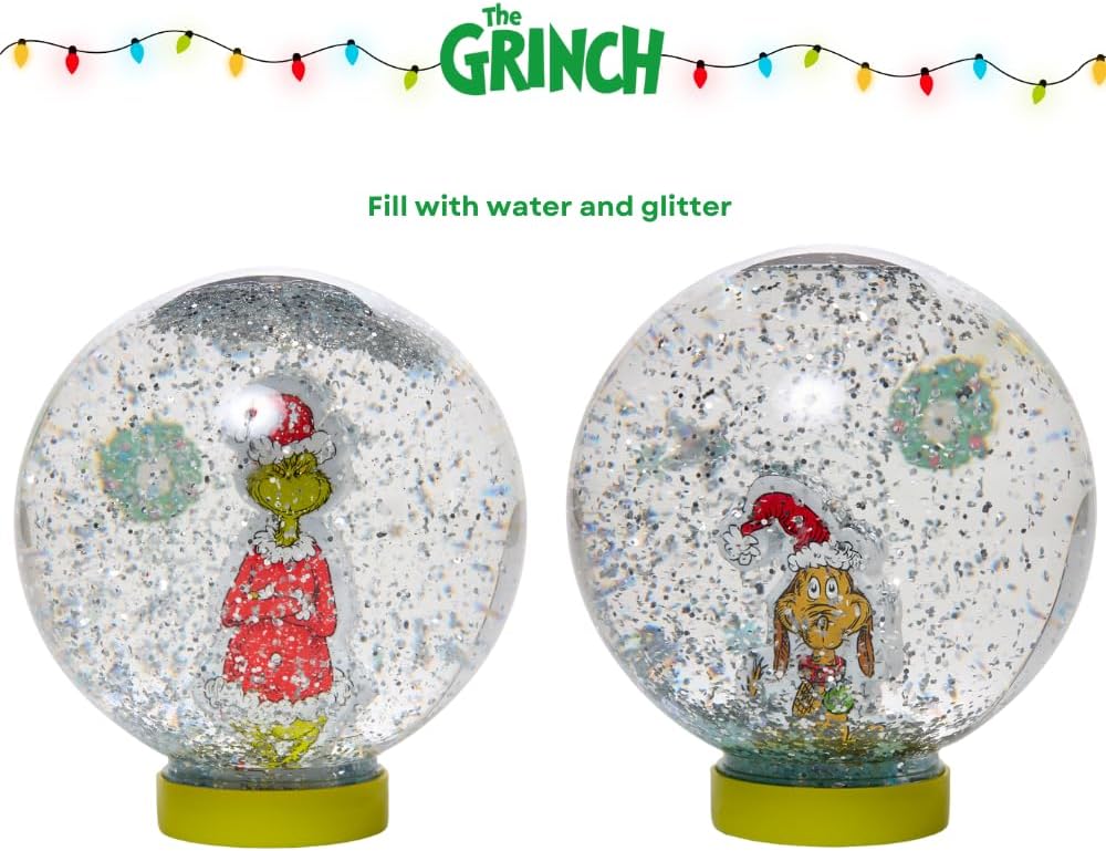 Disney Frozen Snow Globe Kit, DIY Snow Globe, Includes 2 Globes, Glitter, Sequins, Stickers – Elsa and Anna