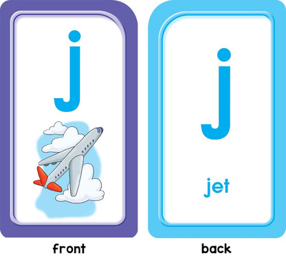School Zone Alphabet Match Flash Cards: 56 Cards, Preschool, Kindergarten, ABC's, Letters, Matching, Beginning Sounds, Letter-Picture Recognition, Ages 4+