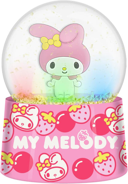 Silver Buffalo Disney Mickey and Friends Mini Light Up Snow Globe│Minnie Mouse│3.8 Inches Tall, 45mm (Small) - Colors A
