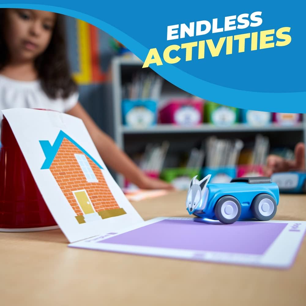 sphero Indi At-Home Learning Kit - Screenless Coding Robot for Kids 4+ - Build Mazes, Learn Computational Thinking - Problem Solve Like an Engineer - Educational STEM Toy for Creative Minds