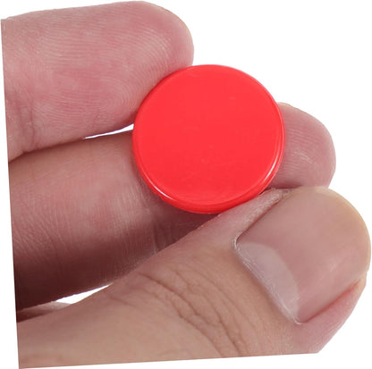 BESPORTBLE Solid Color Bingo Chips Game Counters for Math Teaching Board Games Bingo Accessories