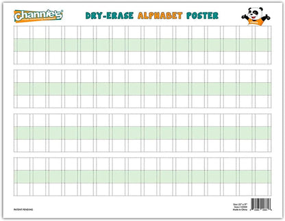 Dry Erase Number & Alphabet Flashcards for Kids Ages 3-5, 10 Numbers & 26 Visual ABC Flash Cards, Homeschool Learning Supplies, Summer School & After School Teaching Supplies for Handwriting Practice