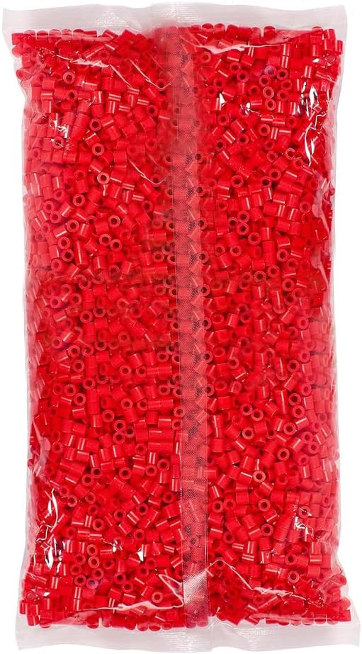 Fuse Beads 2,000 pcs 5mm Fuse Beads Kit Iron Beading Ironing Melting Fusion Beads Craft Set