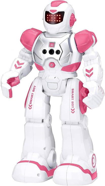 KingsDragon Robots Toy for Kids, RC Gesture Sensing Toy, Interactive Walking Singing Dancing Robot Birthday Presents for Boys Girls Age 6 7 8 9 Years Old