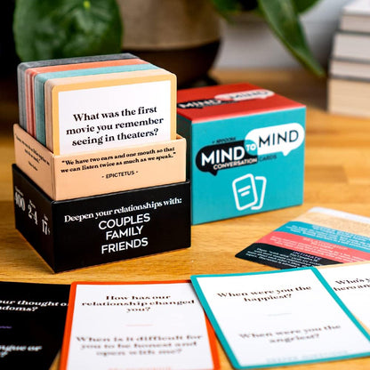 Joyadora 400 Questions for Couples, Family, Friends - Games, Romantic Card Game Gift Sets, Love Game, Card Games for Date Night, Relationship Gifts