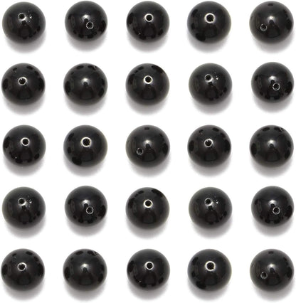 NCB 100pcs Original Natural Stone Beads Gemstone Round Loose Beads 6mm 8mm 10mm (Blue Aventurine, 6mm 100Beads) - Colors A